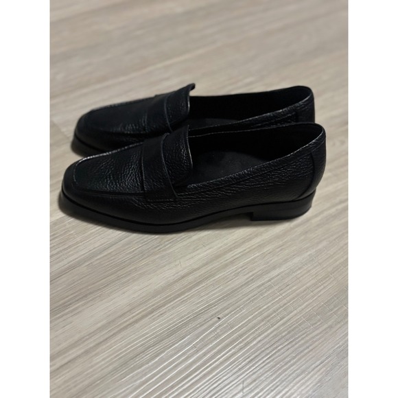 Vionic Sellah Black Leather Square Toe Loafers Women's Size‎ 7 - Picture 2 of 5